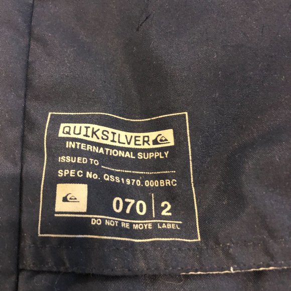 Quick Silver Men's Snowboarding Jacket - Picture 8 of 9